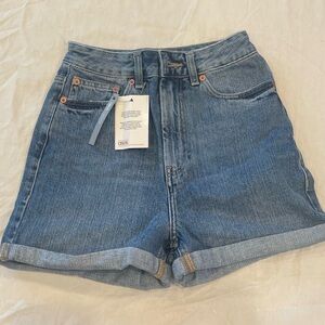 Women’s “asos” denim shorts - brand new , size: UK 4